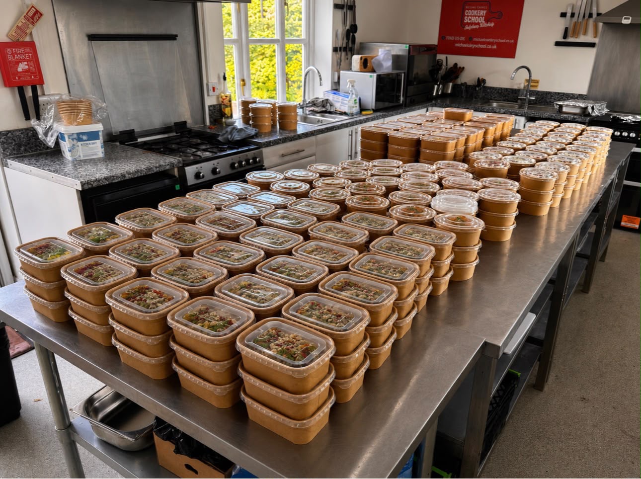 Wilf's Kitchen prep day